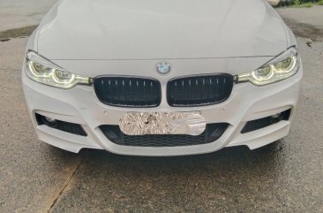 White Bmw 318D 2017 for sale in Pasig