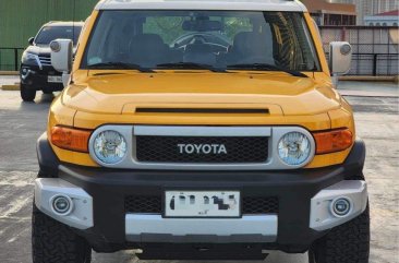 Sell Yellow 2015 Toyota Fj Cruiser in Manila