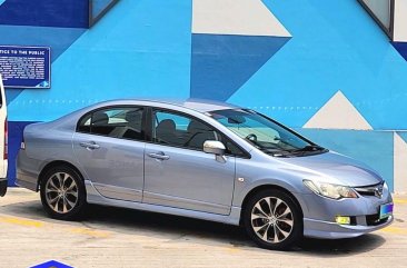 Silver Honda Civic 2007 for sale in Automatic