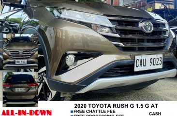 Bronze Toyota Rush 2020 for sale in Automatic