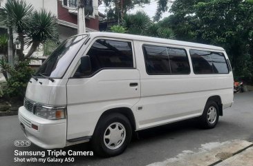 Sell White 2014 Nissan Urvan in Quezon City