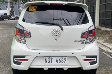 Sell White 2021 Toyota Wigo in Quezon City