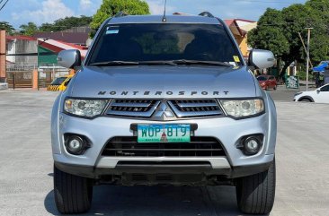 Silver Mitsubishi Montero sport 2014 for sale in Manual