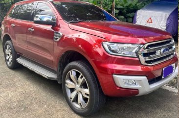 Maroon Ford Everest 2016 SUV / MPV at 99000 for sale in Manila