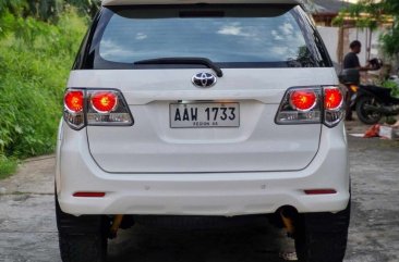 Sell White 2014 Toyota Fortuner in Caloocan