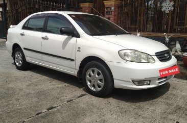 Selling White Toyota Corolla altis 2003 in Manila