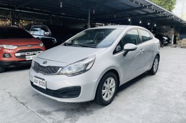 Silver Kia Rio 2014 for sale in Automatic