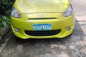 Sell White 2013 Mitsubishi Mirage in Rizal