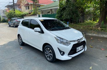 Sell White 2018 Toyota Wigo in Quezon City
