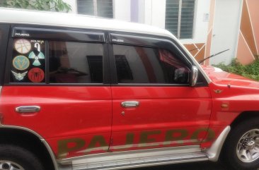 Selling Red Mitsubishi Pajero 2003 SUV / MPV in Manila