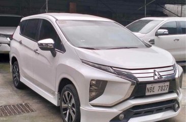 Selling Pearl White Mitsubishi XPANDER 2019 in Quezon City