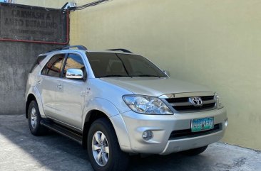 Grey Toyota Fortuner 2006 SUV / MPV at Automatic  for sale in Manila