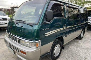 Selling Green Nissan Urvan 1999 in Pasig