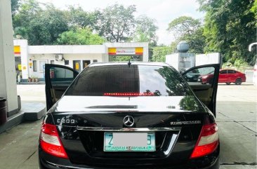 White Mercedes-Benz C200 2007 for sale in Quezon City