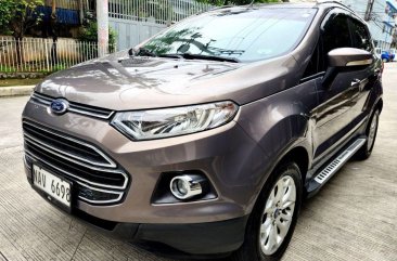 Bronze Ford Ecosport 2017 for sale in Quezon City