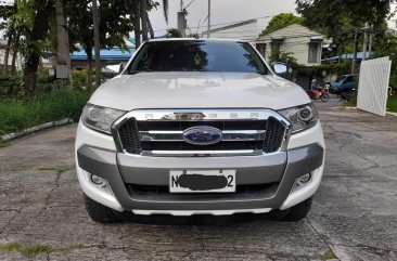 White Ford Ranger 2016 for sale in Manual