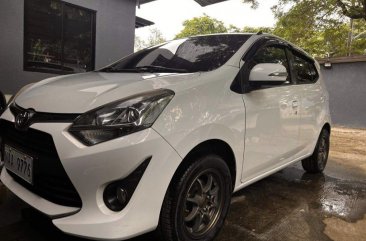 White Toyota Wigo 2018 for sale in Las Piñas