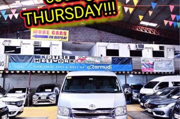 Sell White 2019 Toyota Hiace in Quezon City