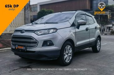Silver Ford Ecosport 2018 for sale in Automatic