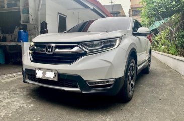 White Honda Cr-V 2019 for sale in Automatic