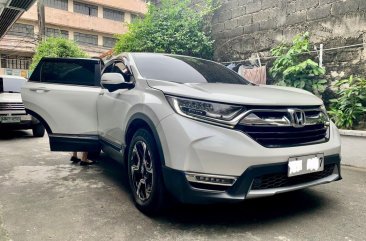 White Honda Cr-V 2019 for sale in Automatic