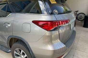 Bronze Toyota Fortuner 2018 for sale in Automatic