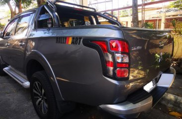 Selling Grey Mitsubishi Strada 2017 Truck in Manila