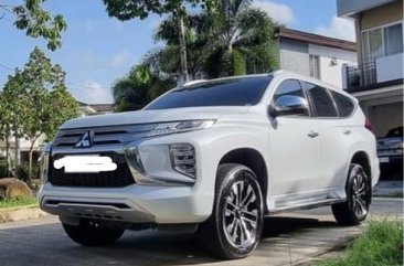 Sell White 2021 Mitsubishi Montero sport in Quezon City