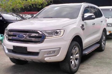 Sell White 2018 Ford Everest in Quezon City