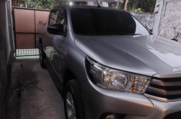 Sell Silver 2017 Toyota Hilux Truck at Manual in  at 82000 in Antipolo