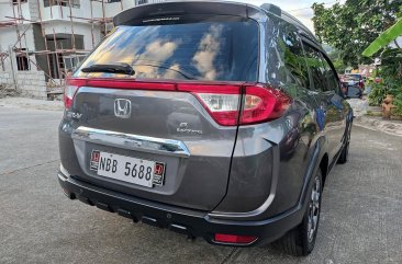 Grey Honda BR-V 2017 SUV / MPV at Automatic  for sale in Manila