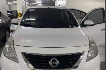 White Nissan Almera 2013 for sale in Parañaque