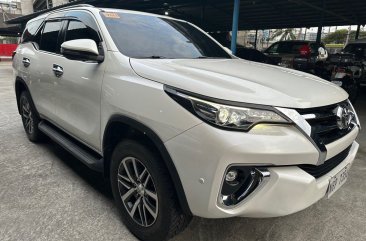 Pearl White Toyota Fortuner 2018 for sale in Manila