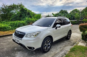 White Subaru Forester 2014 for sale in Quezon City