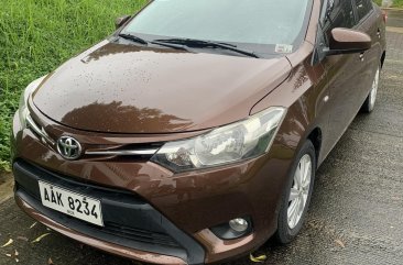 Brown Toyota Vios 2014 Sedan at Automatic  for sale in Antipolo