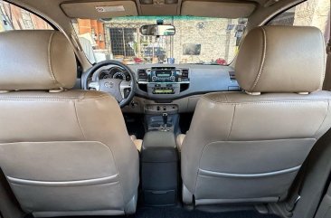 White Toyota Fortuner 2012 for sale in Quezon City