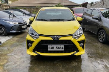 Yellow Toyota Wigo 2022 for sale in Quezon City