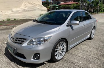 Silver Toyota Altis 2013 for sale in Automatic