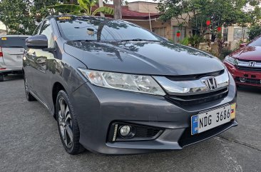 Grey Honda City 2017 Sedan at Automatic  for sale in Manila