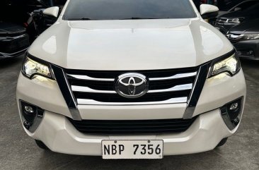 Pearl White Toyota Fortuner 2018 for sale in Manila