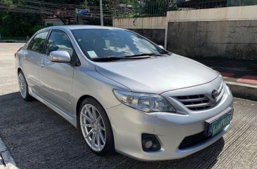 Silver Toyota Altis 2013 for sale in Automatic