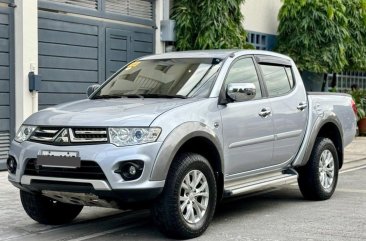 Silver Mitsubishi Strada 2014 for sale in Manila