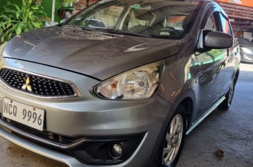 White Mitsubishi Mirage 2017 for sale in Las Piñas