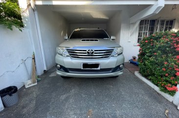 White Toyota Fortuner 2014 for sale in Makati
