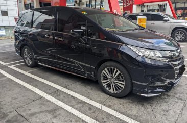 Blue Honda Odyssey 2018 Van at 26000 for sale