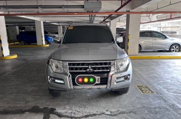 Silver Mitsubishi Pajero 2016 for sale in Automatic