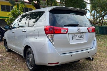 Silver Toyota Innova 2017 for sale in Manual