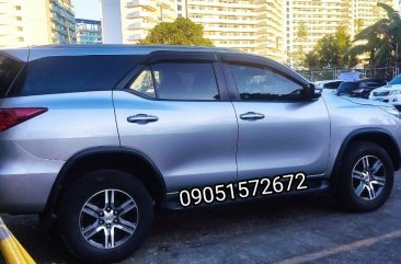 Selling Silver Toyota Fortuner 2017 in Quezon City