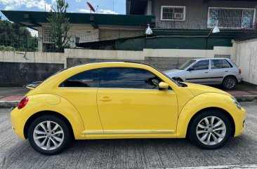 Yellow Volkswagen Beetle 2015 for sale in Quezon City