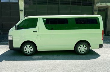 Sell White 2021 Toyota Hiace in Quezon City